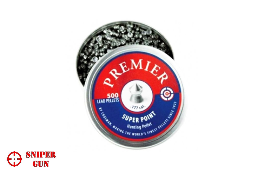Пуля пневм. "Crosman Premier Super Point", 4,5 мм., 7,9 гран (500 шт.)